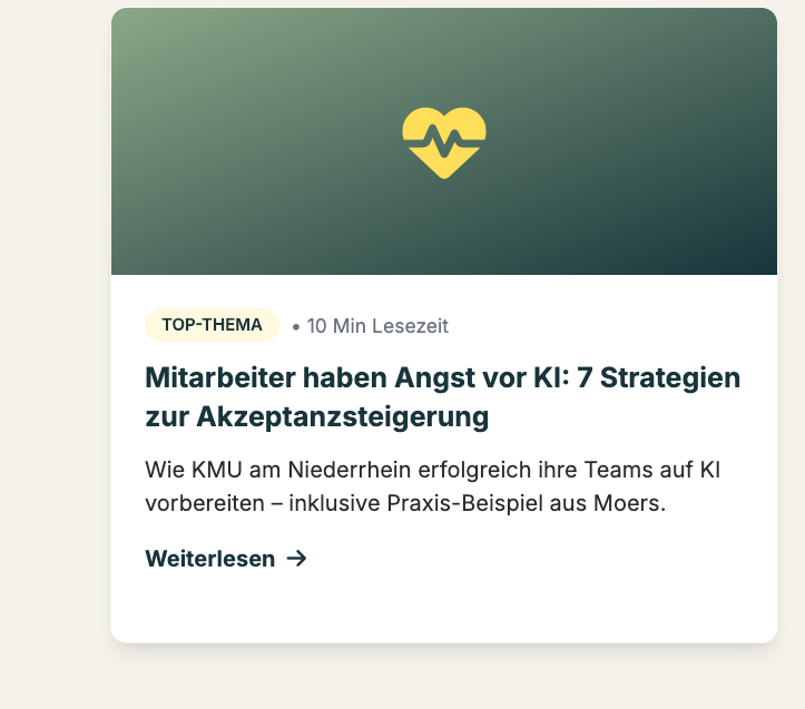 Mitarbeiter-Ängste vor KI